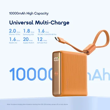 oraimo PowerNova L11 10000mAh 22.5W Power Bank, image 2