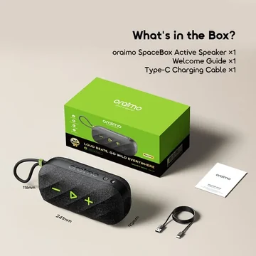 oraimo SpaceBox Active 25W Portable Speaker OBS 680, image 2