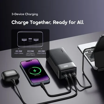 oraimo PowerNova QF1 27000mAh 22.5W Power Bank, image 8