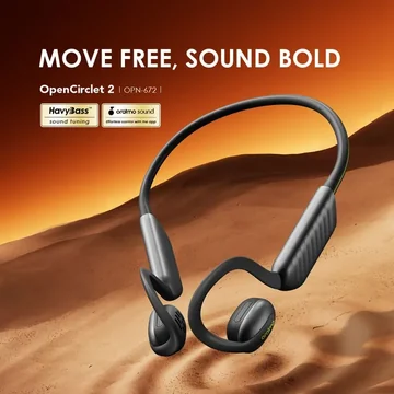 oraimo OpenCirclet 2 IPX5 Steps Tracking Open-Ear Earphones, image 2