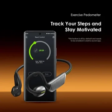 oraimo OpenCirclet 2 IPX5 Steps Tracking Open-Ear Earphones, image 11