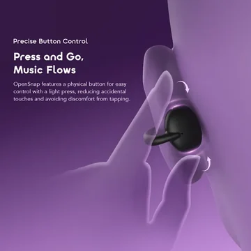 oraimo OpenSnap Clip-On Open-Ear True Wireless Earbud OPN 373, image 6
