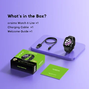 oraimo Watch 6 Lite 2.01” Smart Watch With Cool UI Interface, image 3