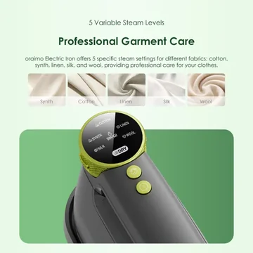 oraimo SmartIron 1740W Portable Electric Iron, image 5