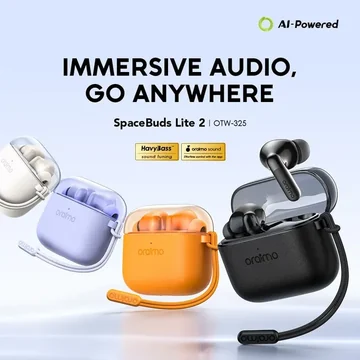 oraimo SpaceBuds Lite 2 Immersive Portable True Wireless Earbuds, image 2