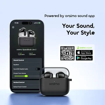 oraimo SpaceBuds Lite 2 Immersive Portable True Wireless Earbuds, image 4