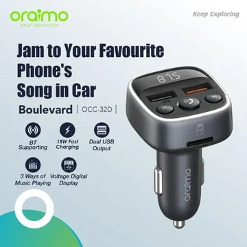 oraimo Boulevard oraimo Boulevard 18W Car Charger, image 2