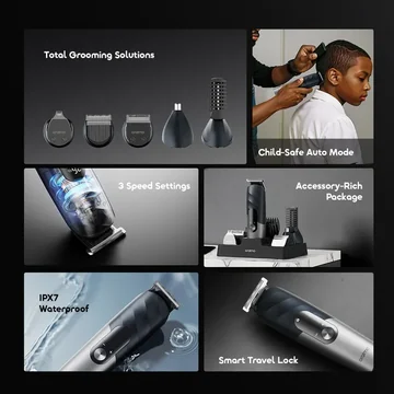 oraimo UltraTrim 16-In-1 Complete Family Grooming Kit, image 3