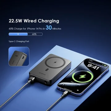 oraimo MagPower 15,10000mAh Wireless Power Bank, image 8